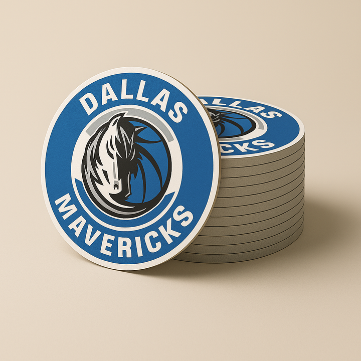 Dallas Mavericks Drink Coasters
