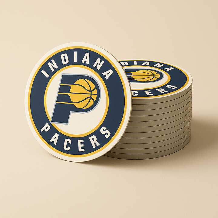 Indiana Pacers Drink Coasters