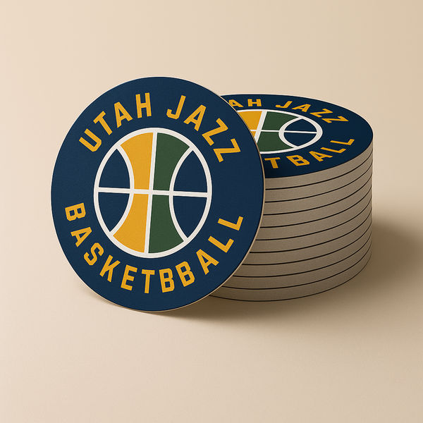 Utah Jazz Drink Coasters