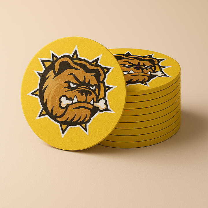 Brantford Bulldogs Drink Coasters
