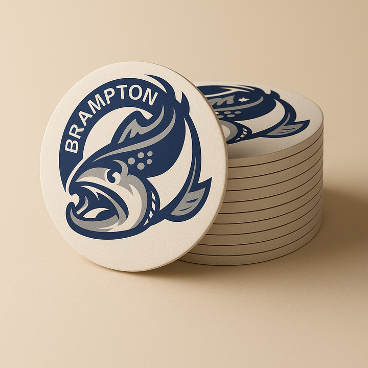 Brampton Steelheads Drink Coasters