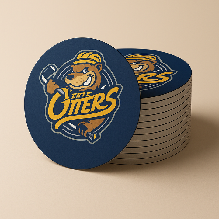 Erie Otters Drink Coasters