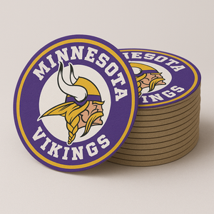 Minnesota Vikings Drink Coasters