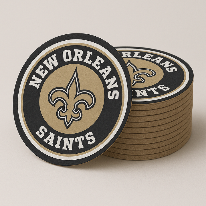 New Orleans Saints Drink Coasters