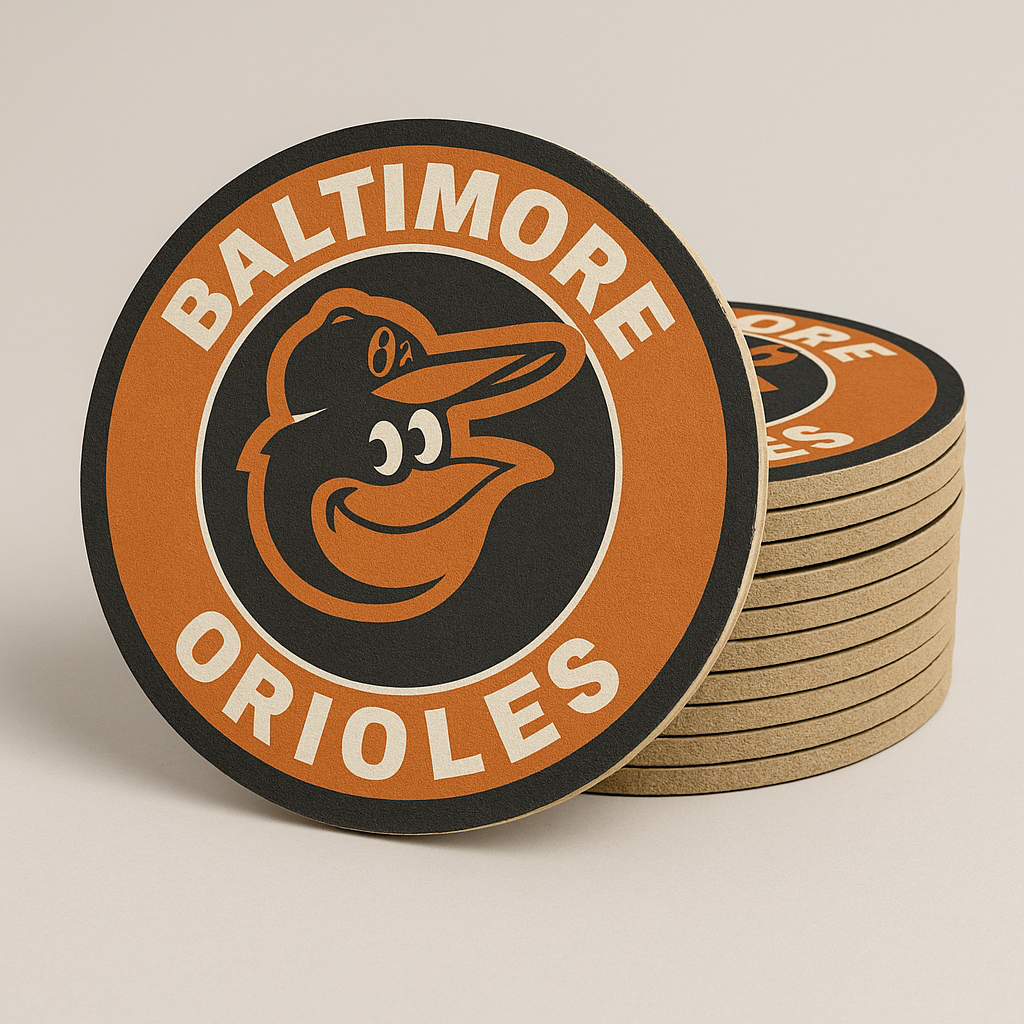 Baltimore Orioles Drink Coasters (4 Pack)