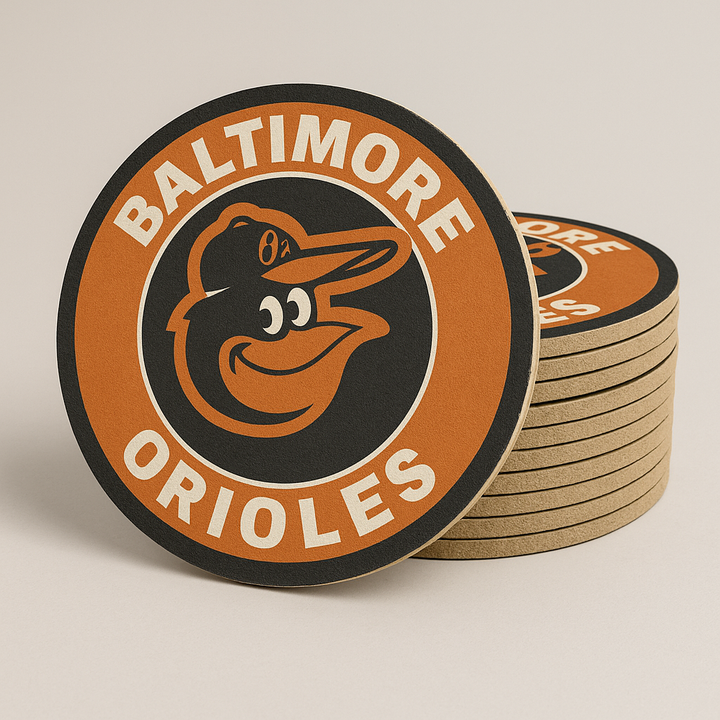 Baltimore Orioles Drink Coasters