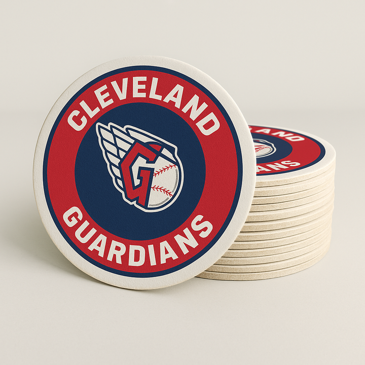 Cleveland Guardians Drink Coasters