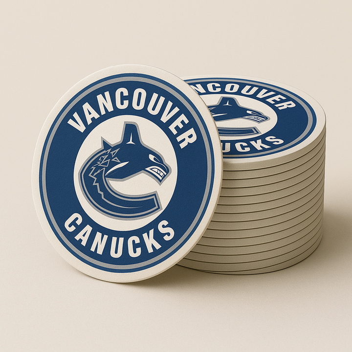 Vancouver Canucks Drink Coasters
