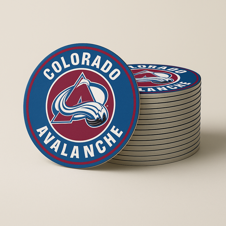 Colorado Avalanche Drink Coasters