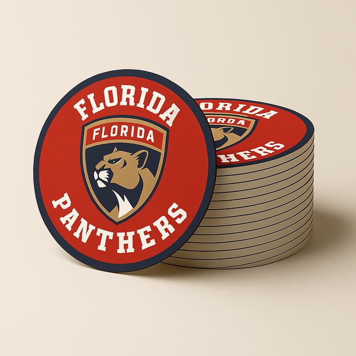 Florida Panthers Drink Coasters