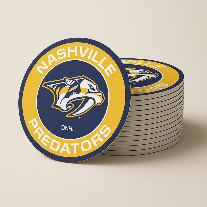 Nashville Predators Drink Coasters