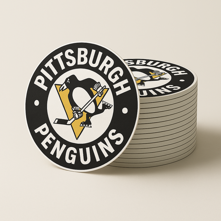 Pittsburgh Penguins Drink Coasters
