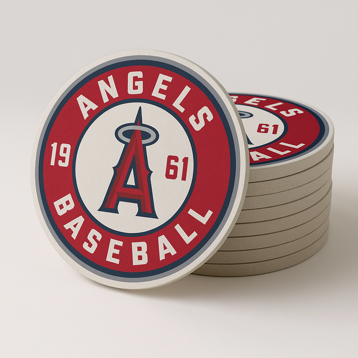 Los Angeles Angels Drink Coasters