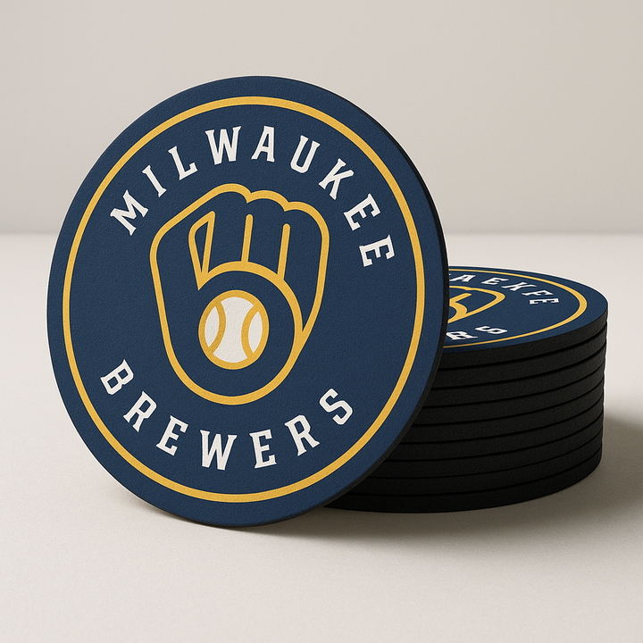 Milwaukee Brewers Drink Coasters