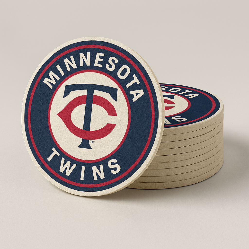 Minnesota Twins Drink Coasters (4 Pack)