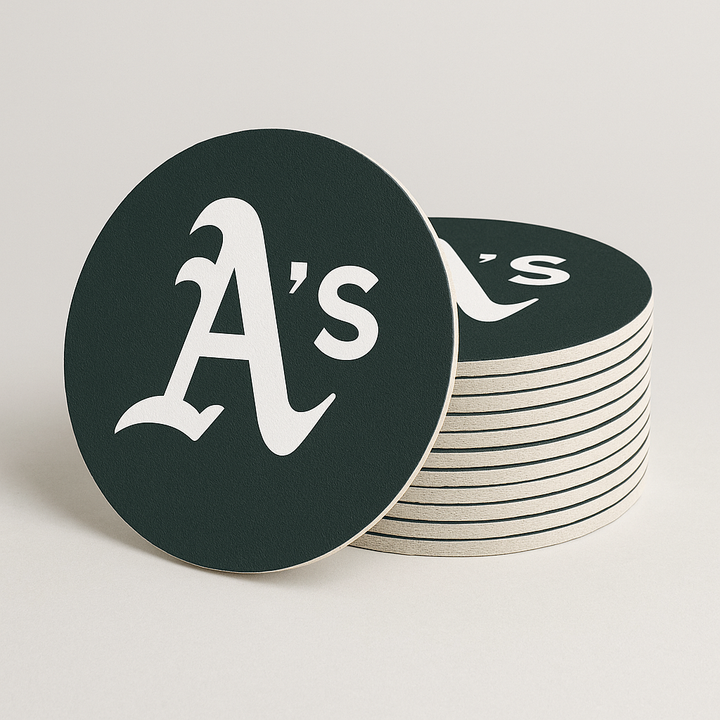Oakland Athletics Drink Coasters