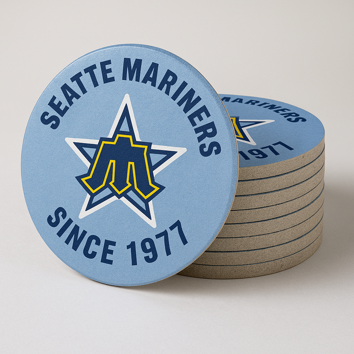 Seattle Mariners Drink Coasters
