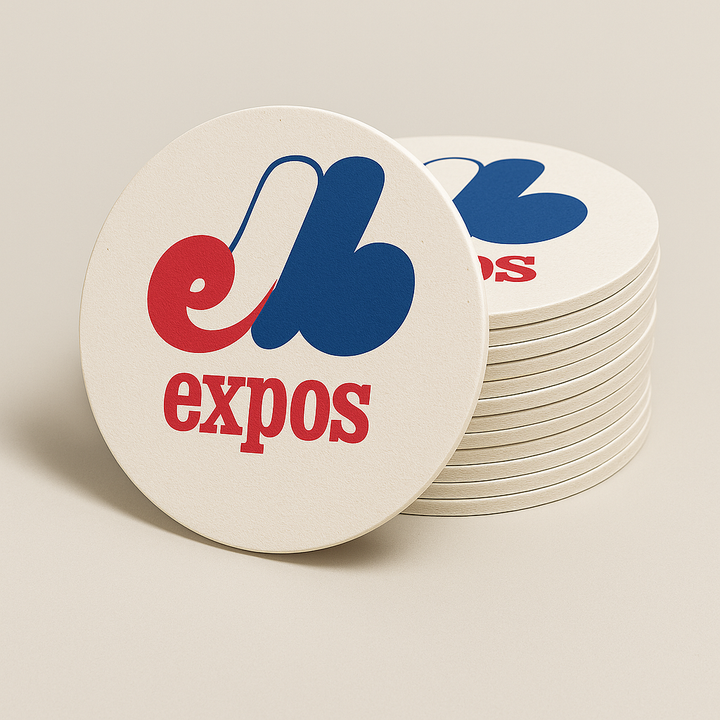 Montreal Expos Drink Coasters