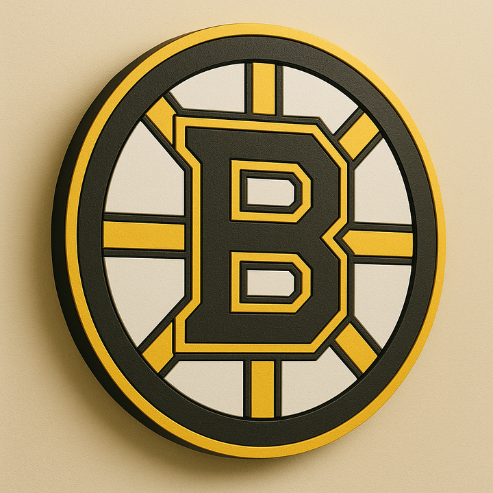 Boston Bruins 3D Plaque