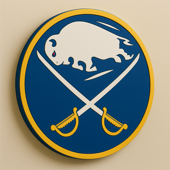 Buffalo Sabres 3D Plaque