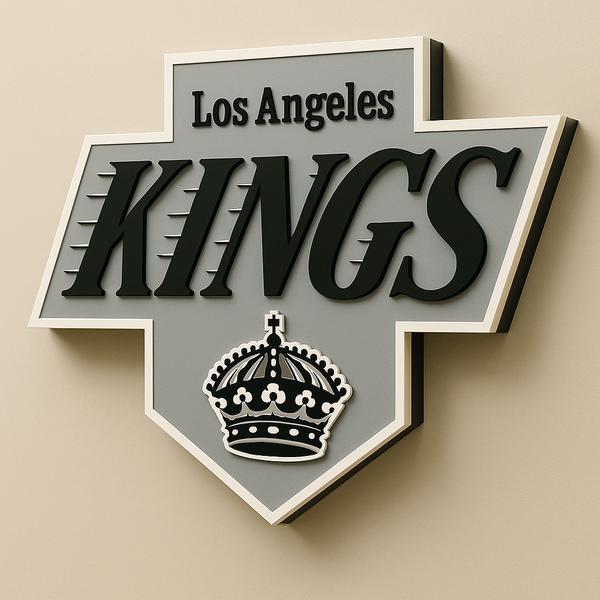 Los Angeles Kings 3D Plaque