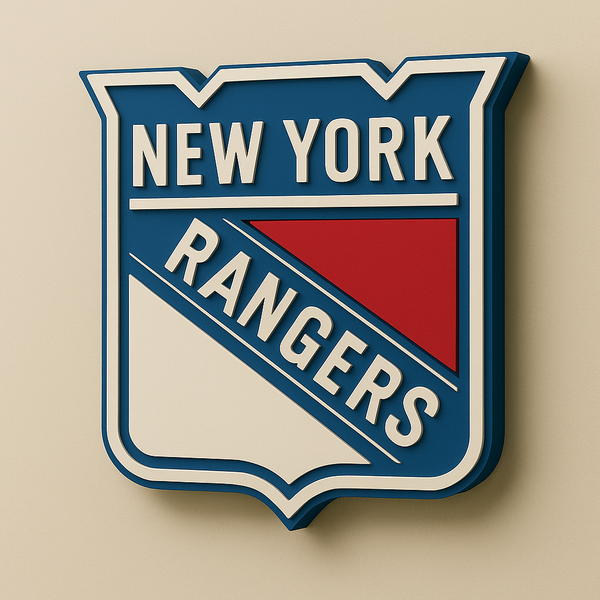 New York Rangers 3D Plaque