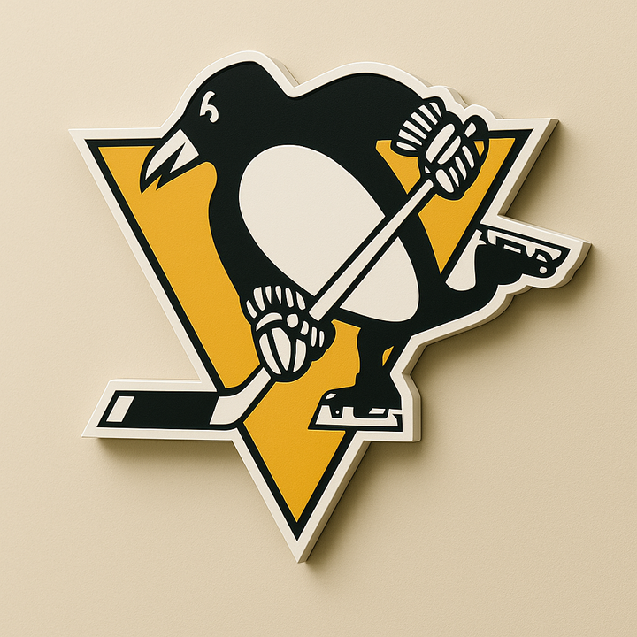Pittsburgh Penguins 3D Plaque