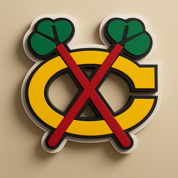 Chicago Blackhawks 3D Plaque