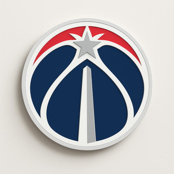 Washington Wizards 3D Plaque