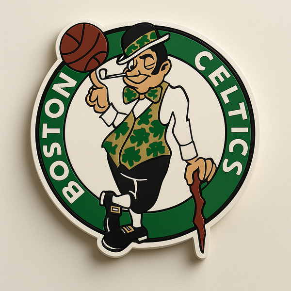 Boston Celtics 3D Plaque