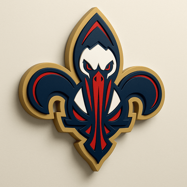 New Orleans Pelicans 3D Wall Plaque - Sign Guy