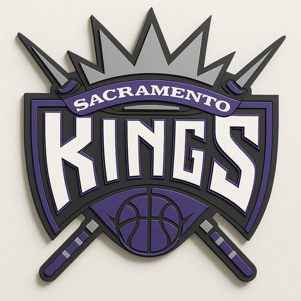 Sacramento Kings 3D Wall Plaque - Sign Guy