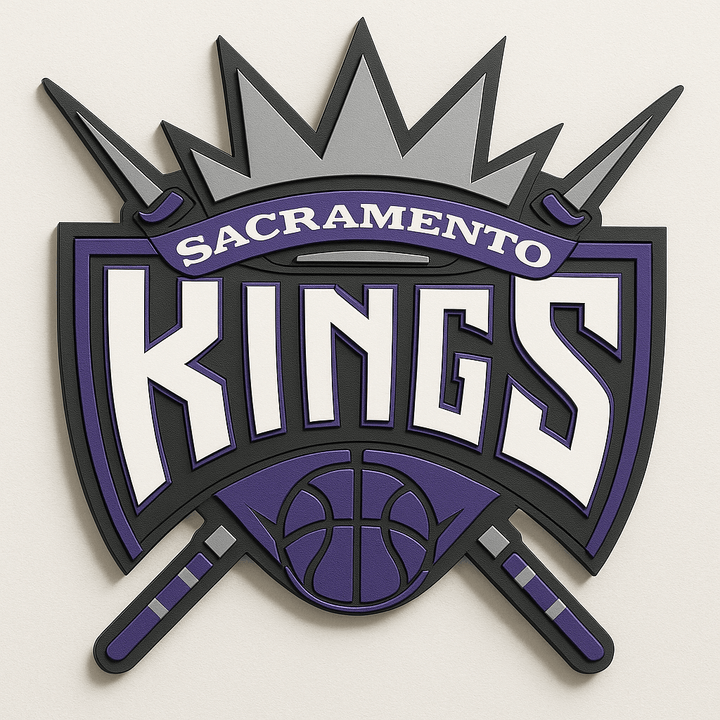 Sacramento Kings 3D Wall Plaque - Sign Guy