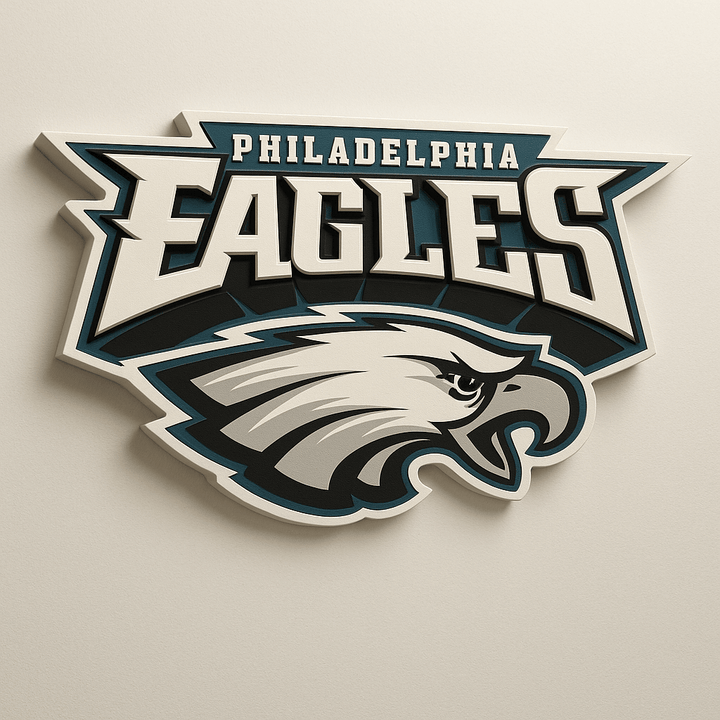 Philadelphia Eagles 3D Wall Plaque - Sign Guy