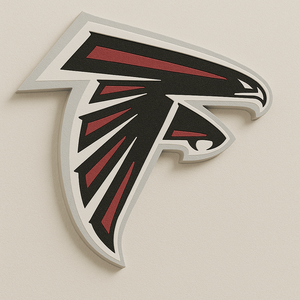Atlanta Falcons 3D Wall Plaque - Sign Guy