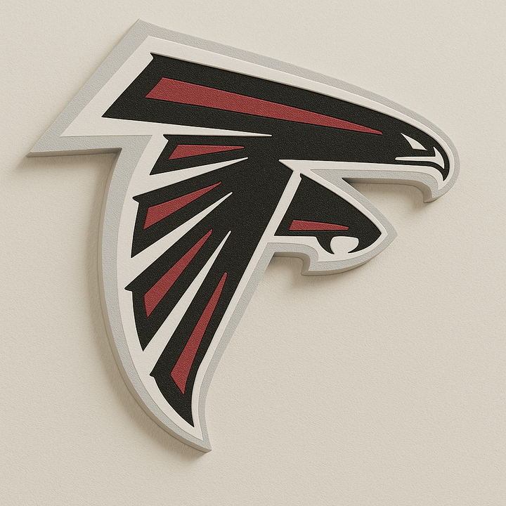 Atlanta Falcons 3D Wall Plaque - Sign Guy