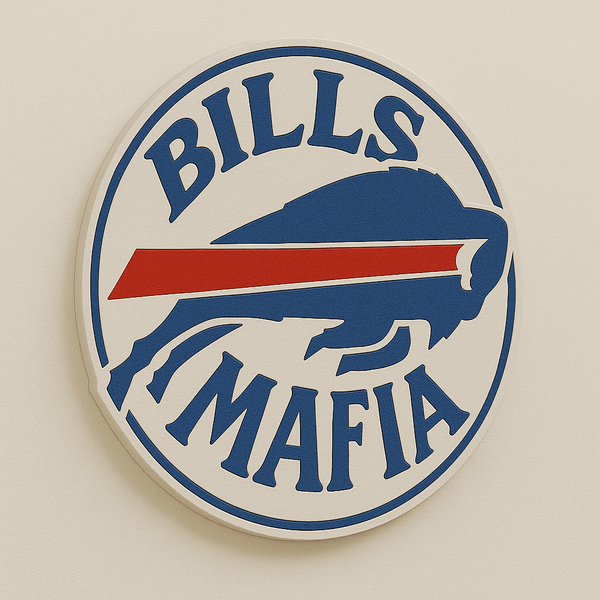 Buffalo Bills 'Bills Mafia' 3D Wall Plaque - Sign Guy