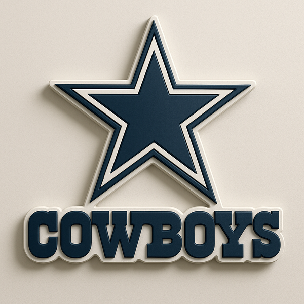 Dallas Cowboys 3D Plaque