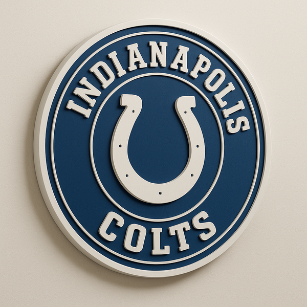 Indianapolis Colts 3D Plaque