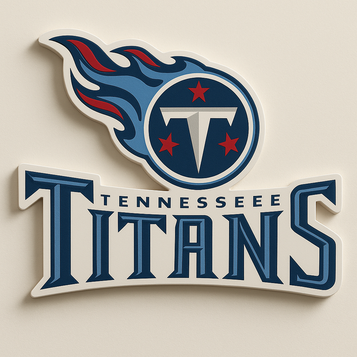 Tennessee Titans 3D Plaque