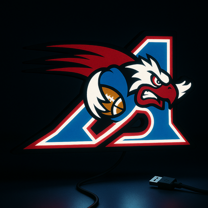 Montreal Alouettes Retro LED Bar Light