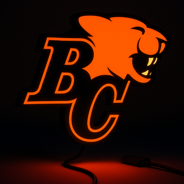 BC Lions LED Sign