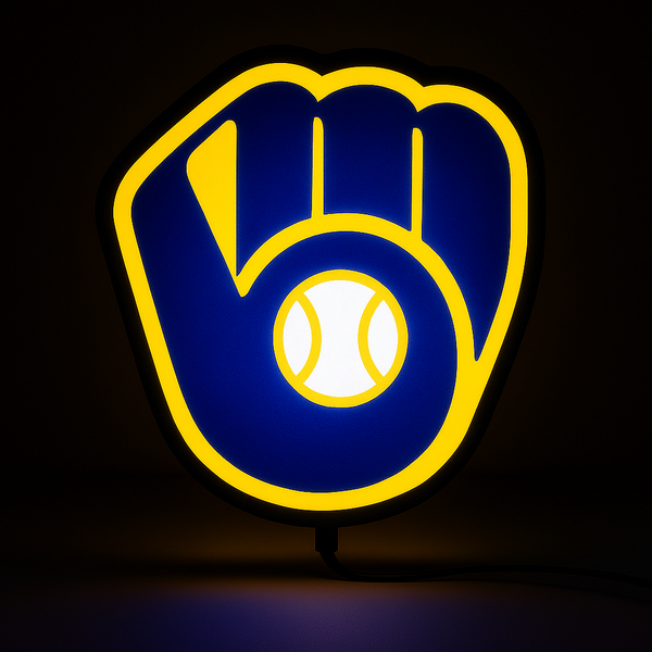 Milwaukee Brewers LED Sign