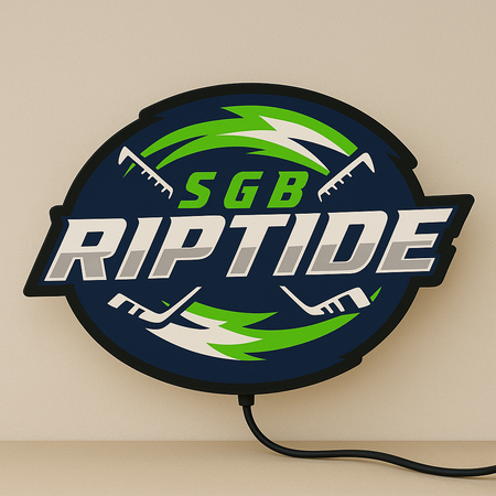 SGB Riptide Hockey LED Sign