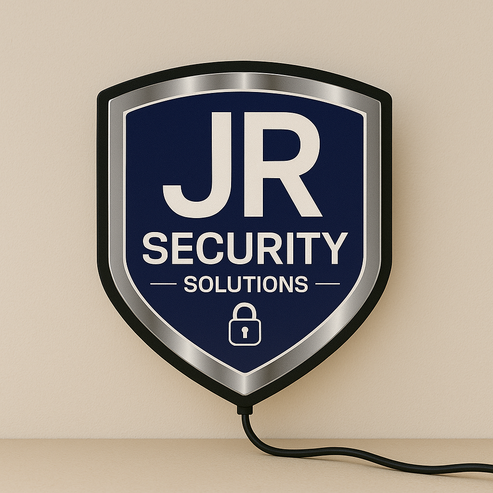 JR Security LED Sign