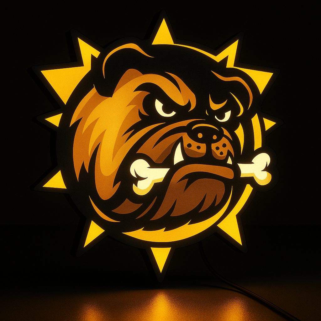 Brantford Bulldogs LED Bar Light