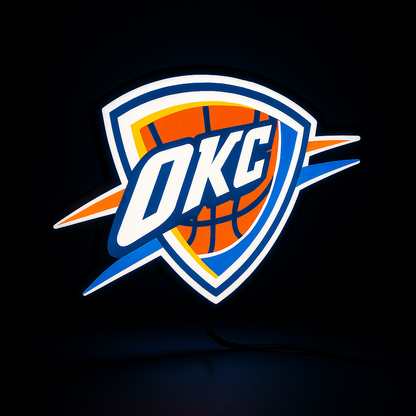 Oklahoma City Thunder LED Bar Light