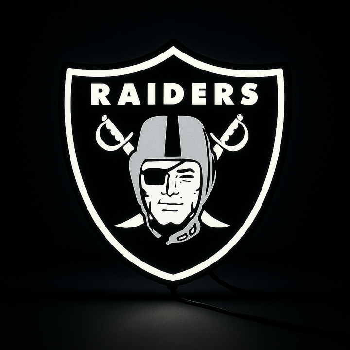 Las Vegas Raiders LED Sign