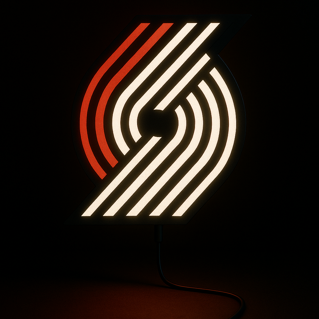Portland Trail Blazers LED Bar Light