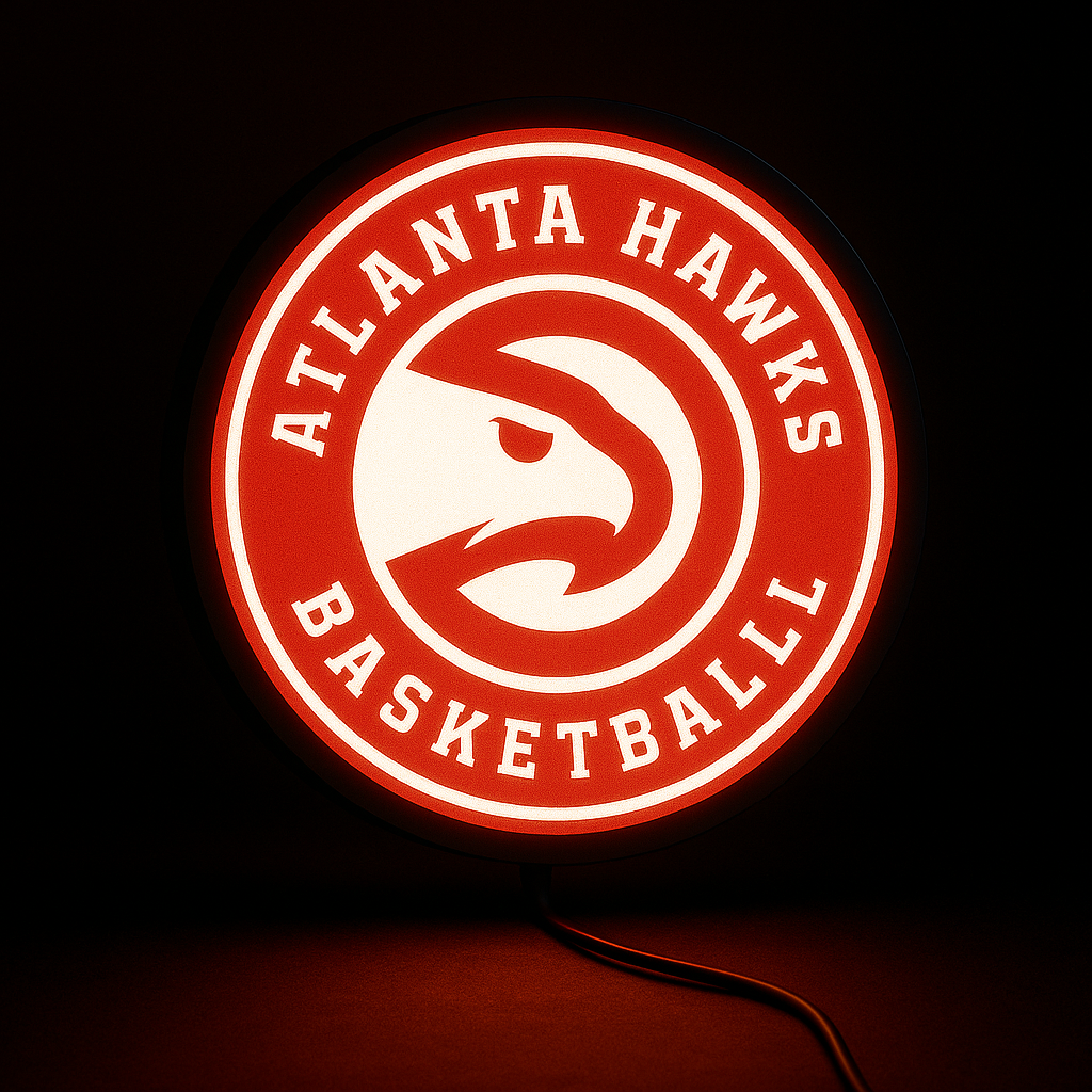 Atlanta Hawks LED Bar Light – Sign Guy